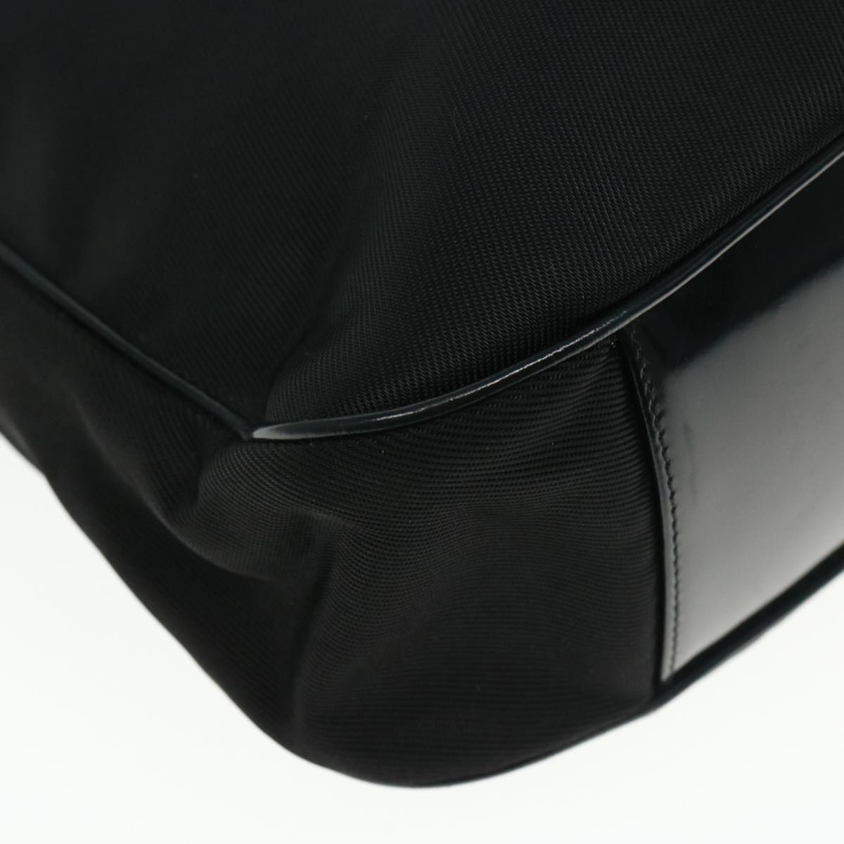 GUCCI Bamboo Shoulder Bag Nylon Black 001 1781 1577 5 ep4616