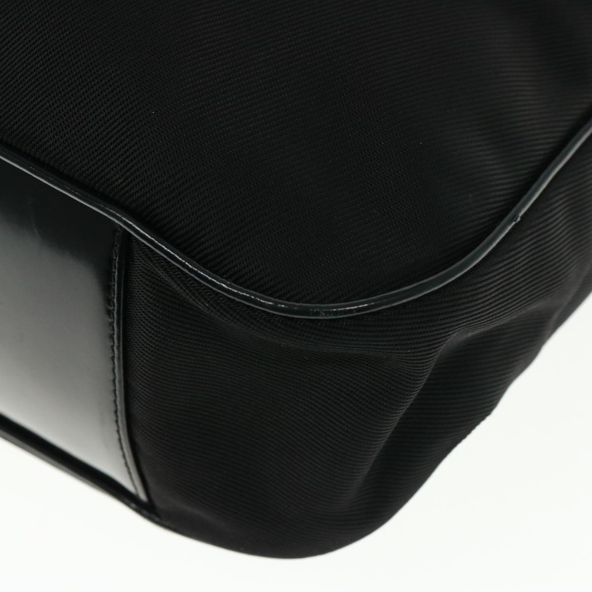 GUCCI Bamboo Shoulder Bag Nylon Black 001 1781 1577 5 ep4616