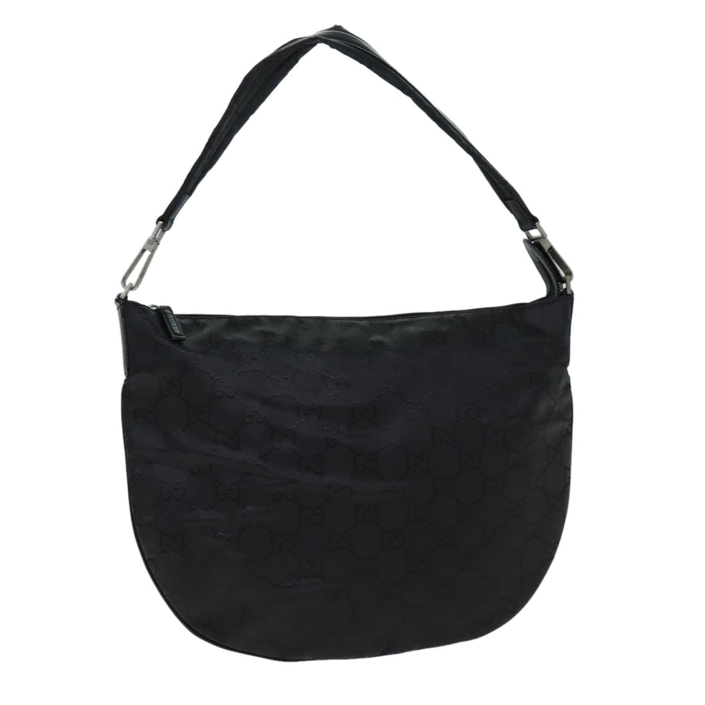 GUCCI GG Canvas Shoulder Bag Outlet Black ep4618
