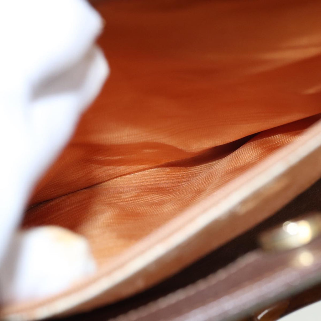 GUCCI Bamboo Hand Bag Leather Brown 002 1186 0259 ep4621