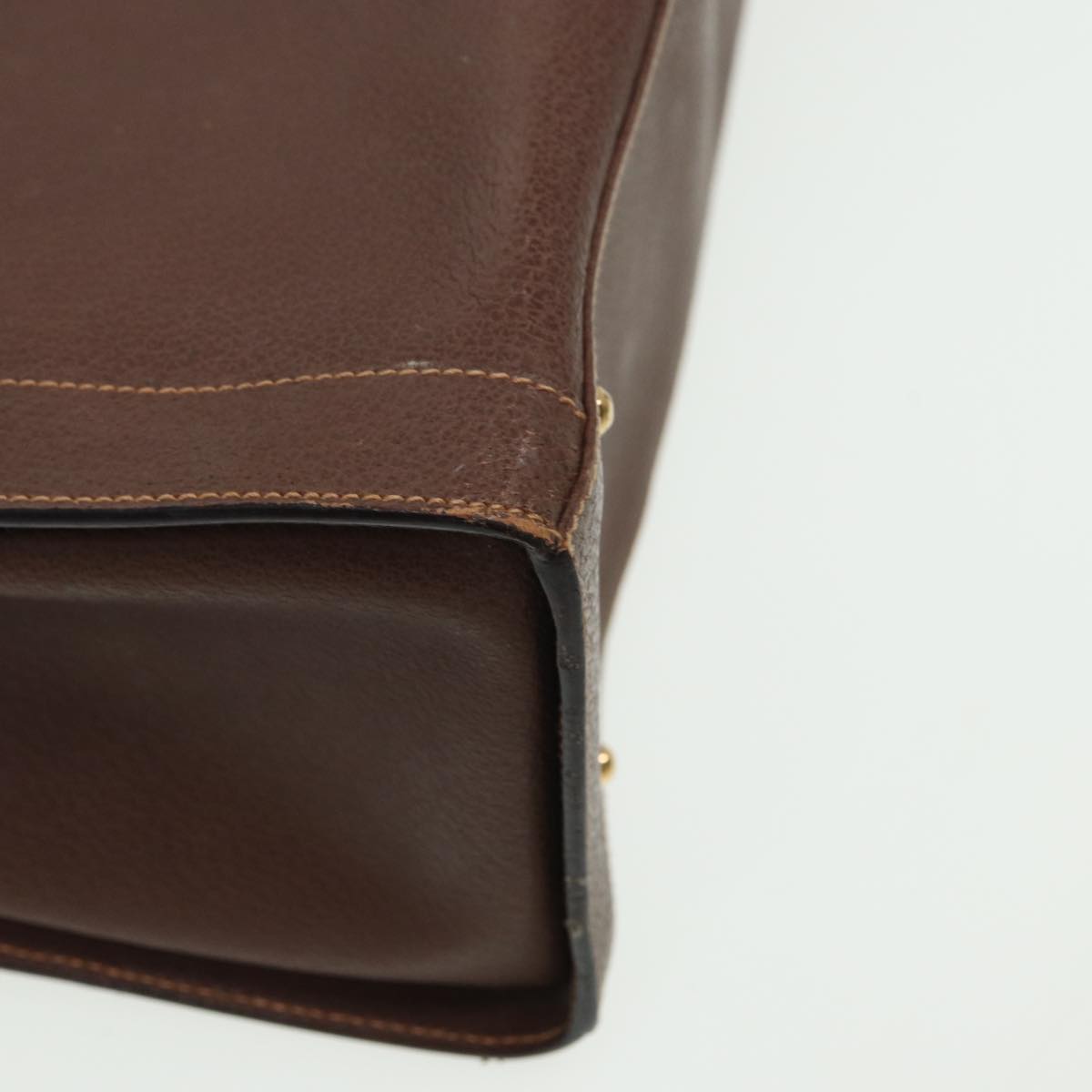 GUCCI Bamboo Hand Bag Leather Brown 002 1186 0259 ep4621