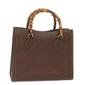 GUCCI Bamboo Hand Bag Leather Brown 002 2853 0260 0 ep4626