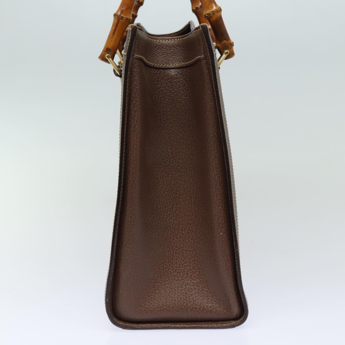 GUCCI Bamboo Hand Bag Leather Brown 002 2853 0260 0 ep4626