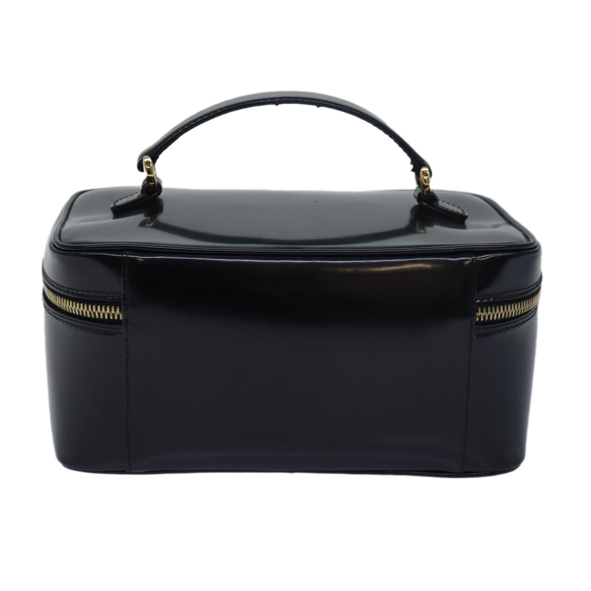 GUCCI Vanity Cosmetic Pouch Enamel Black 032 1956 0150 ep4640