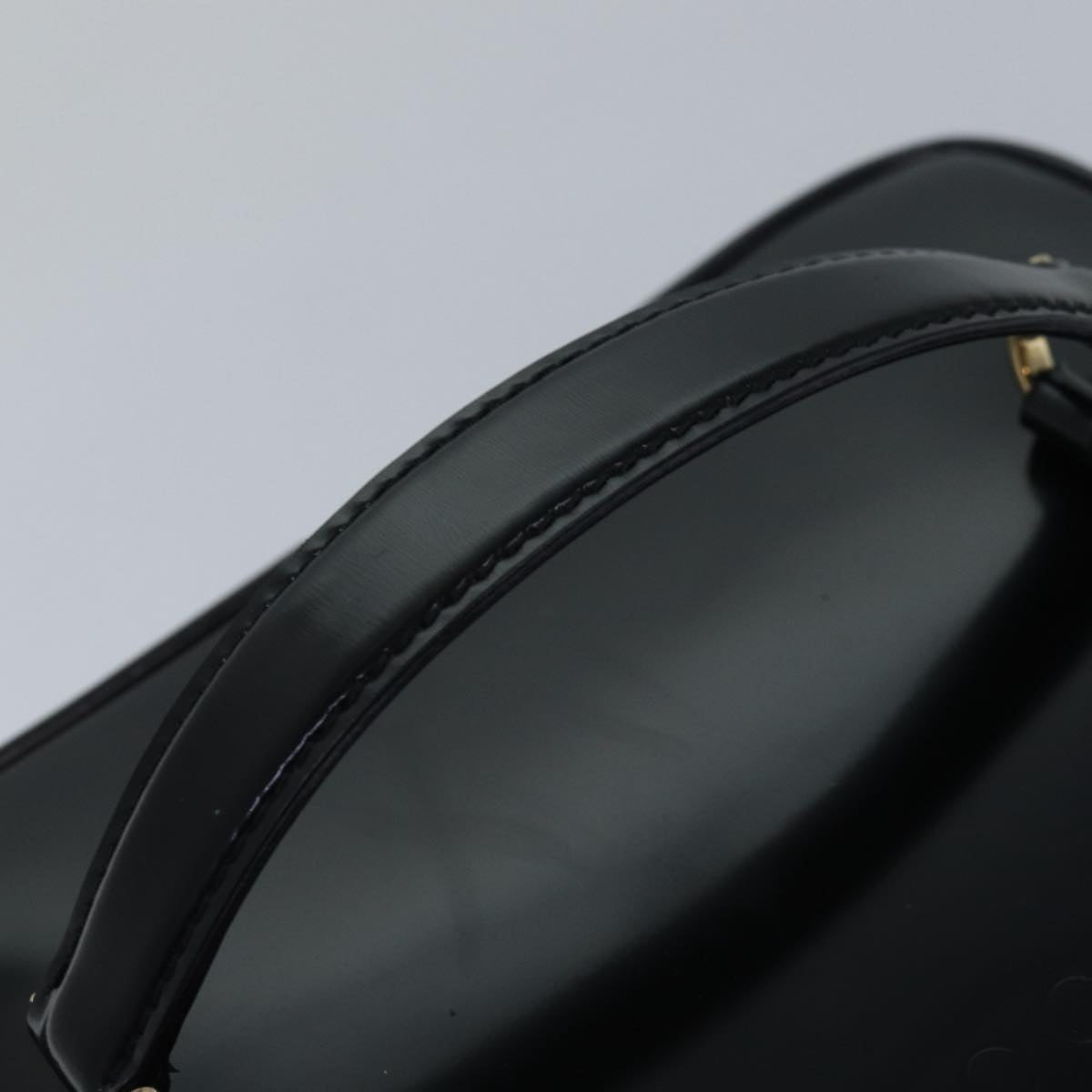 GUCCI Vanity Cosmetic Pouch Enamel Black 032 1956 0150 ep4640