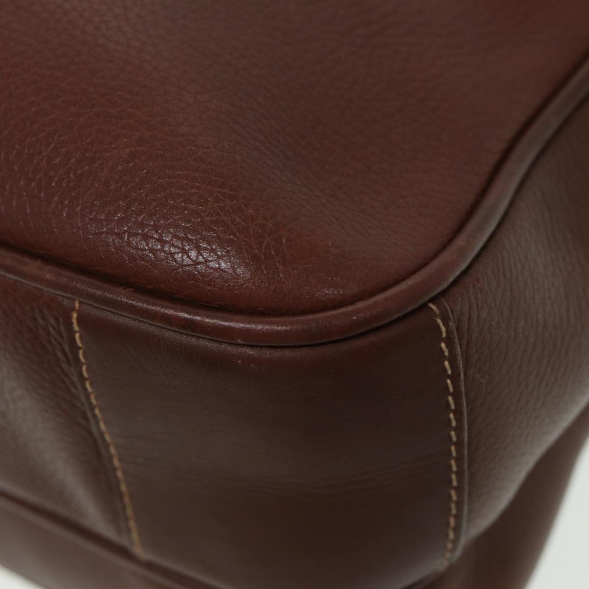 GUCCI Shoulder Bag Leather Brown 001 14 0925 ep4642