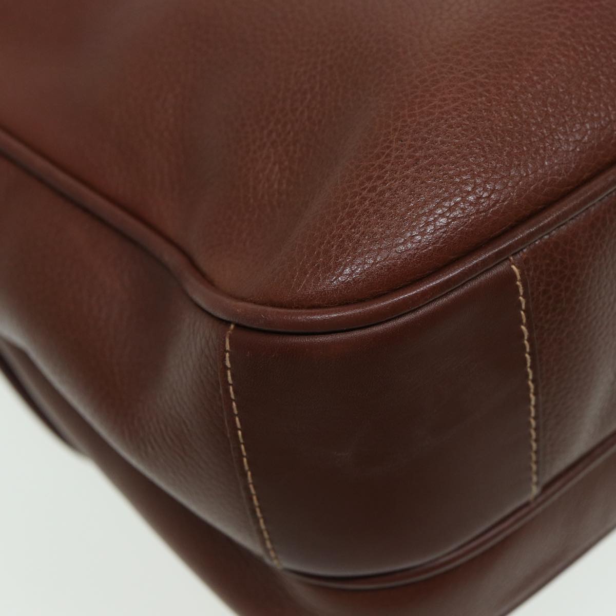 GUCCI Shoulder Bag Leather Brown 001 14 0925 ep4642