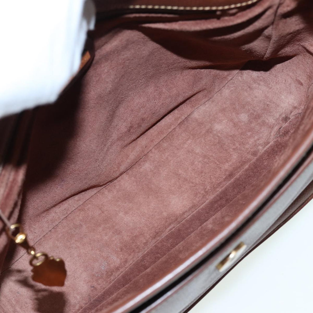 GUCCI Shoulder Bag Leather Brown 001 14 0925 ep4642