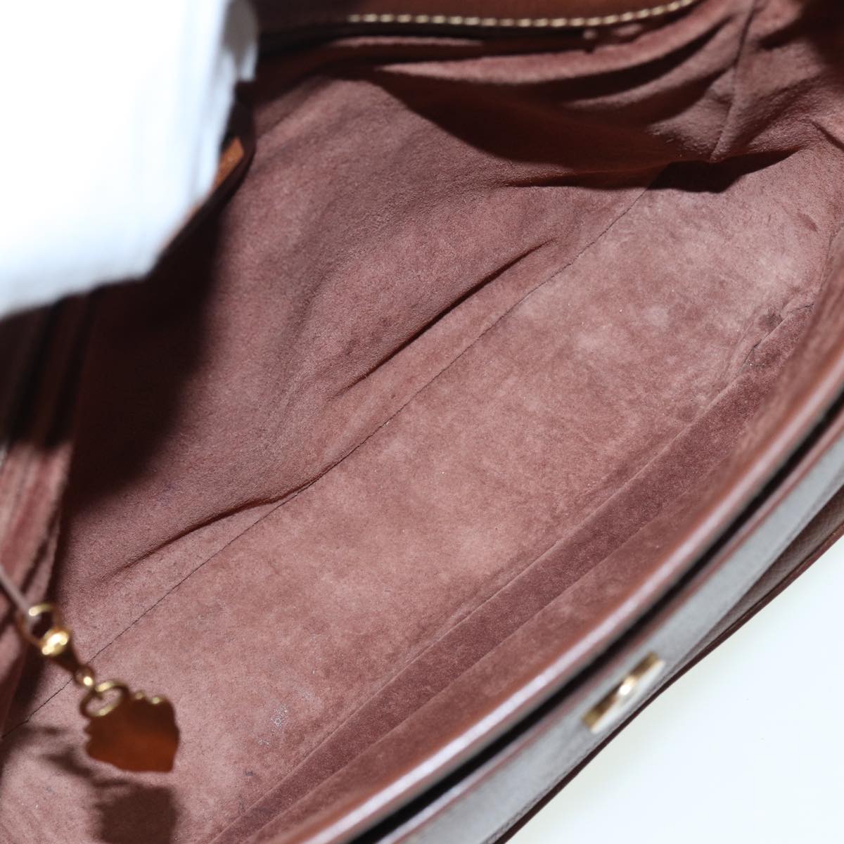 GUCCI Shoulder Bag Leather Brown 001 14 0925 ep4642