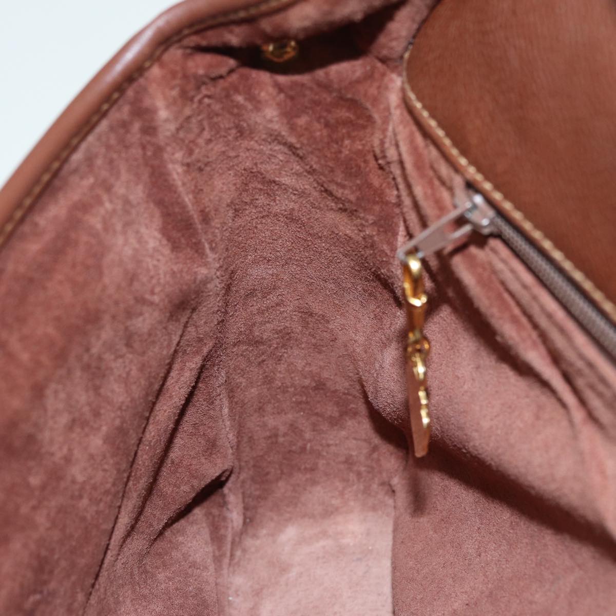 GUCCI Shoulder Bag Leather Brown 001 14 0925 ep4642