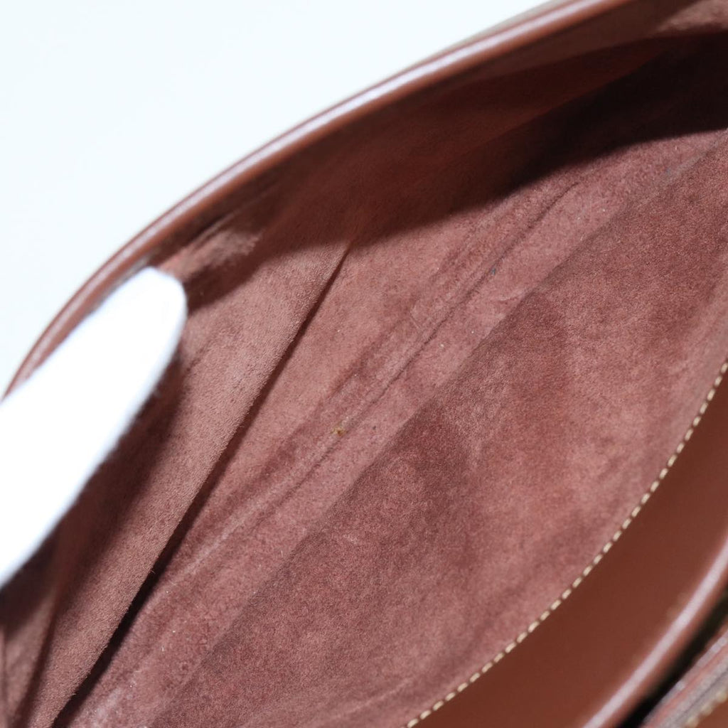 GUCCI Shoulder Bag Leather Brown 001 14 0925 ep4642