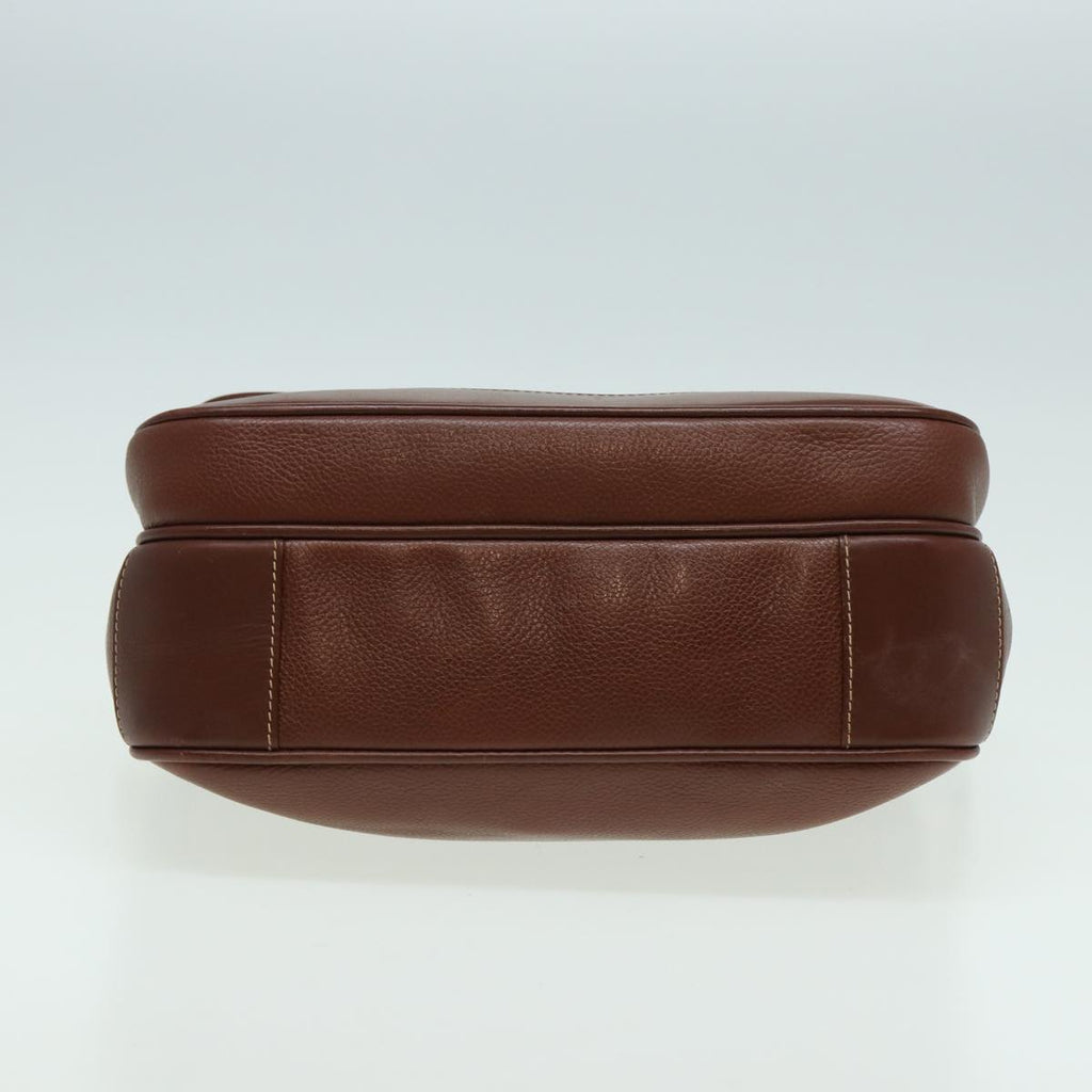 GUCCI Shoulder Bag Leather Brown 001 14 0925 ep4642