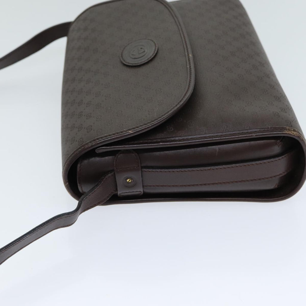 GUCCI Micro GG Supreme Shoulder Bag PVC Brown 001 14 0712 ep4661