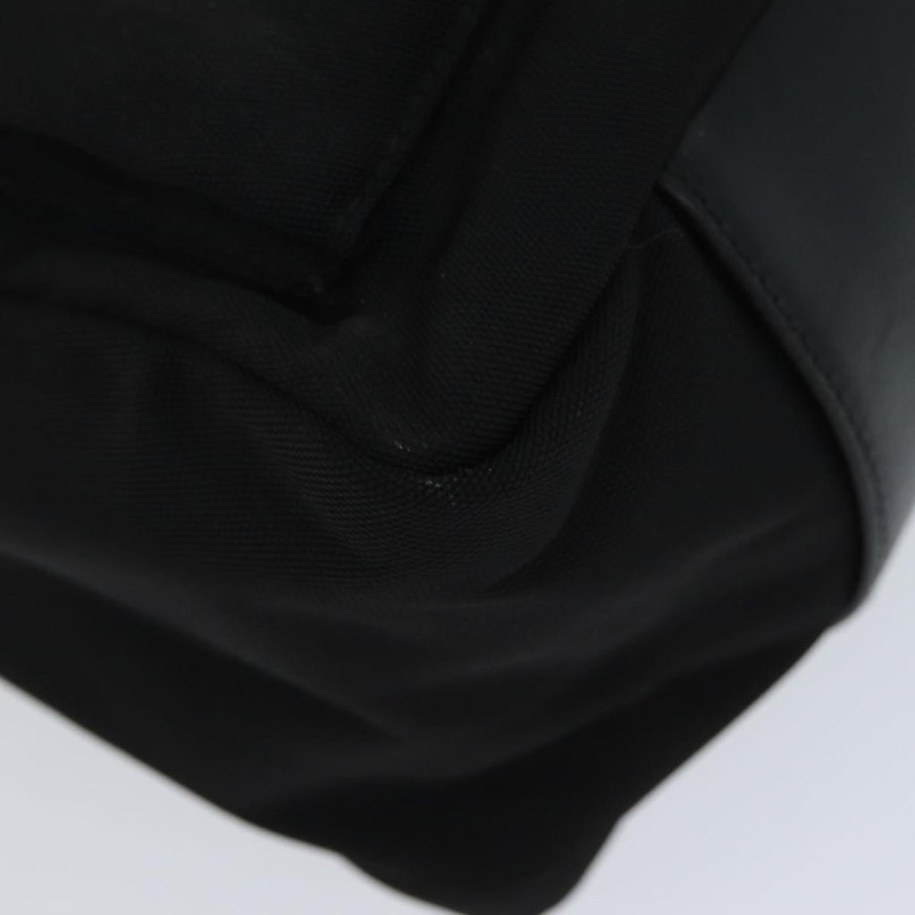 GUCCI Bamboo Hand Bag Nylon Black 000 0509 ep4666