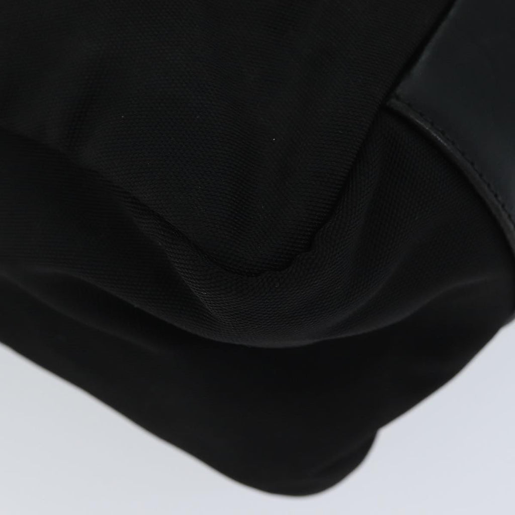 GUCCI Bamboo Hand Bag Nylon Black 000 0509 ep4666