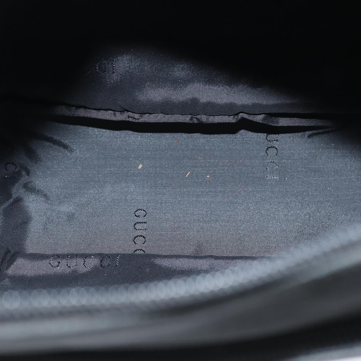 GUCCI Bamboo Hand Bag Nylon Black 000 0509 ep4666