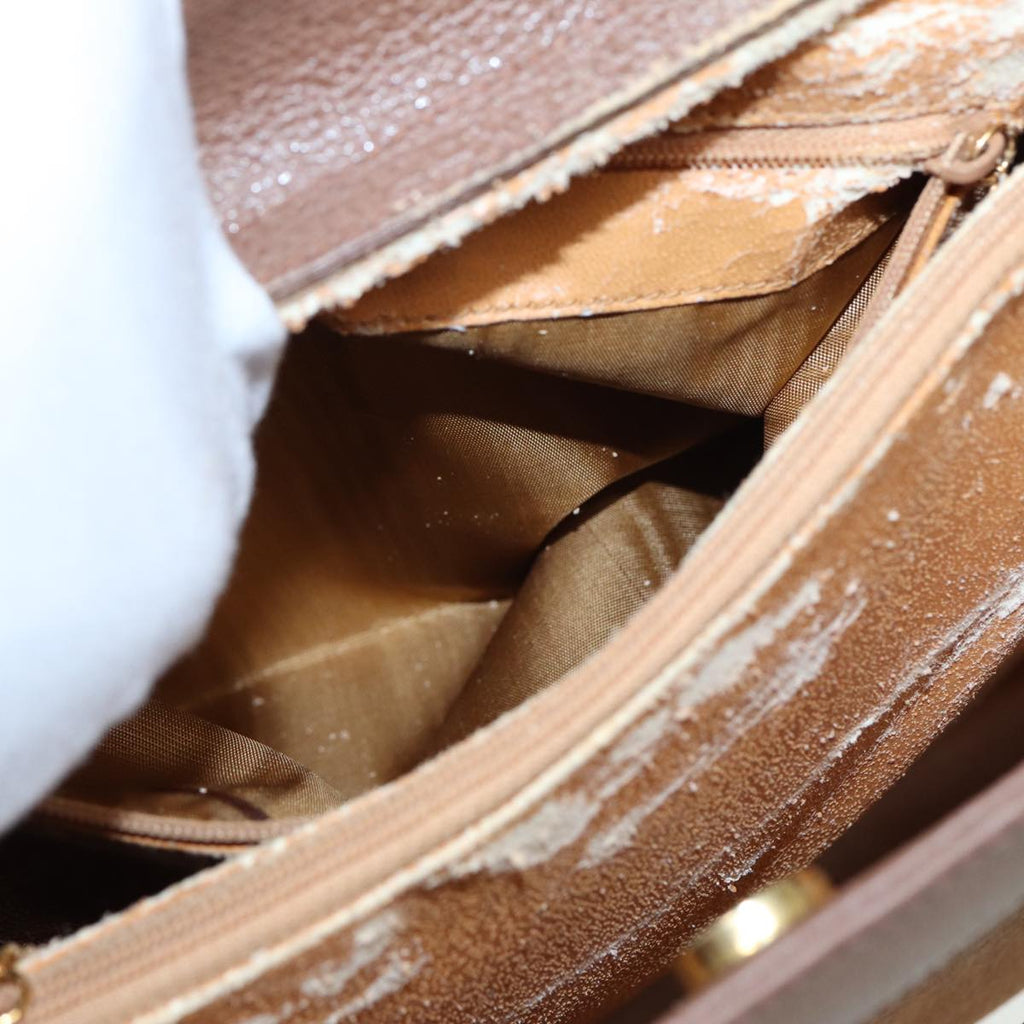 GUCCI Bamboo Hand Bag Leather Brown 002 1095 0260 ep4672