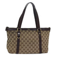 GUCCI GG Canvas Tote Bag Beige 141470 ep4679