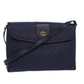 GUCCI Micro GG Supreme Shoulder Bag Navy 001 14 5364 ep4687