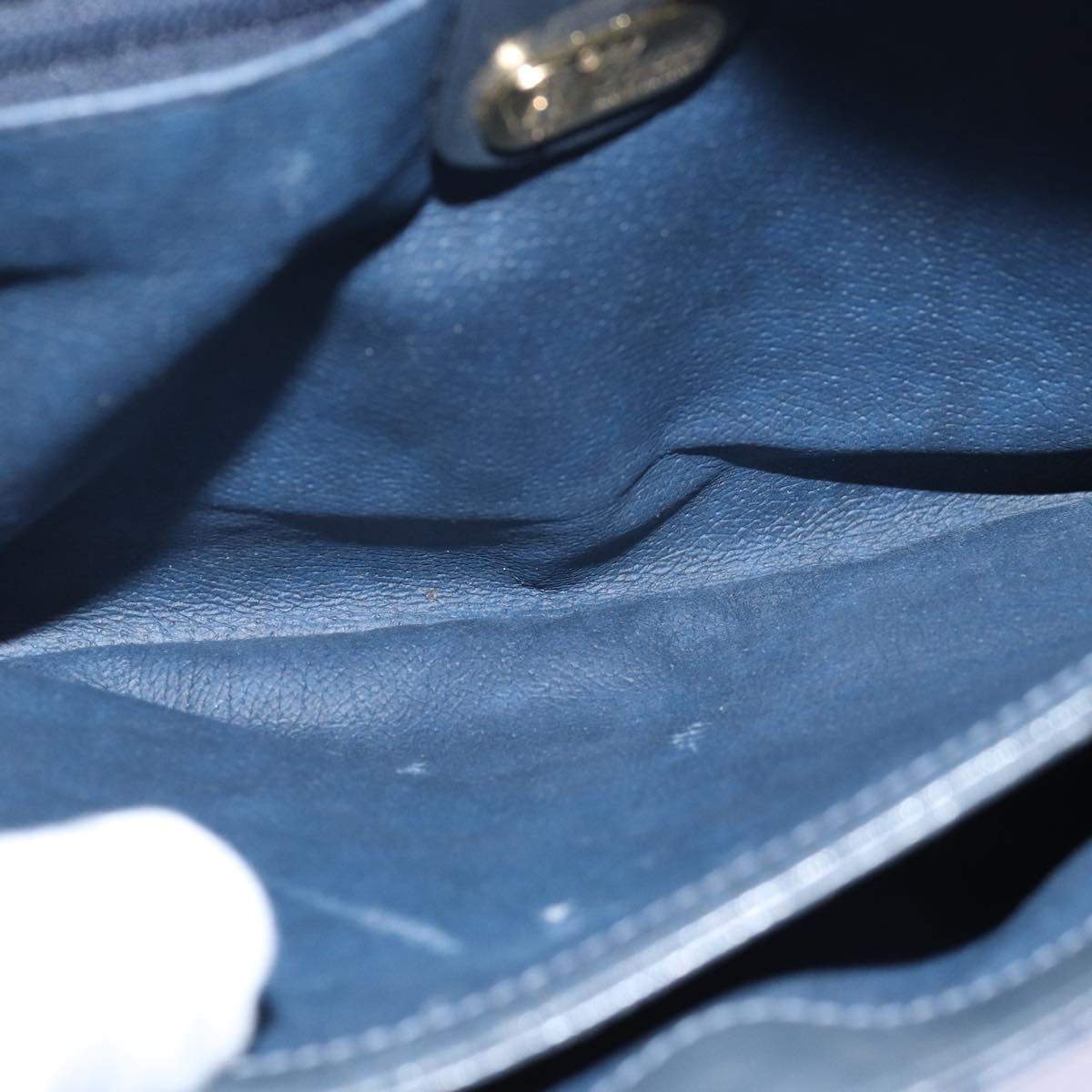 GUCCI Micro GG Supreme Shoulder Bag Navy 001 14 5364 ep4687