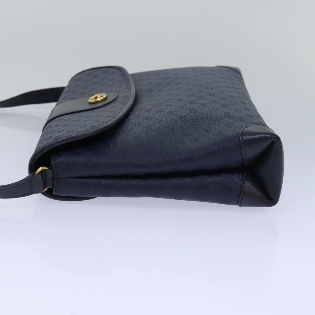 GUCCI Micro GG Supreme Shoulder Bag Navy 001 14 5364 ep4687