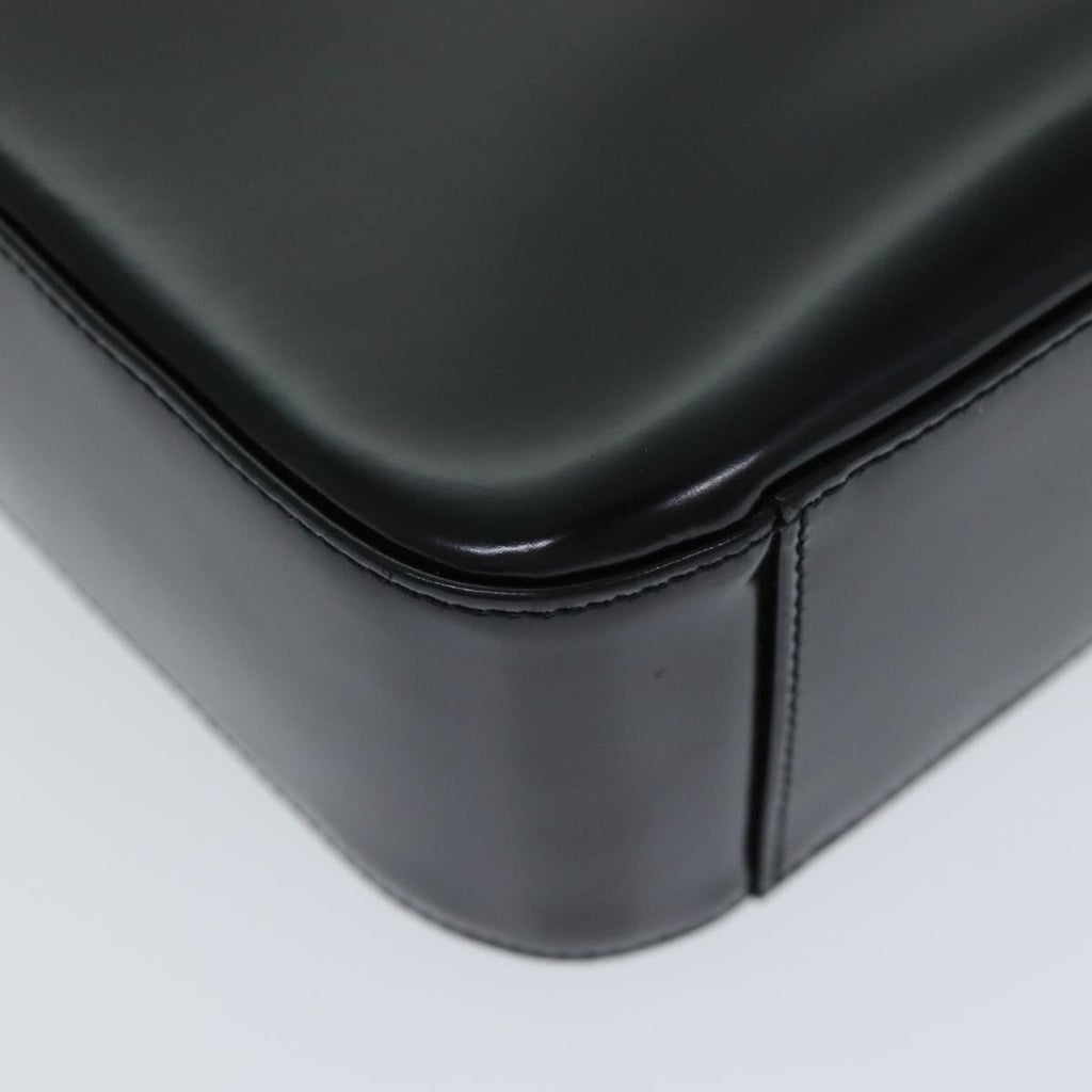 GUCCI Shoulder Bag Enamel Black 000 1013 0506 ep4698