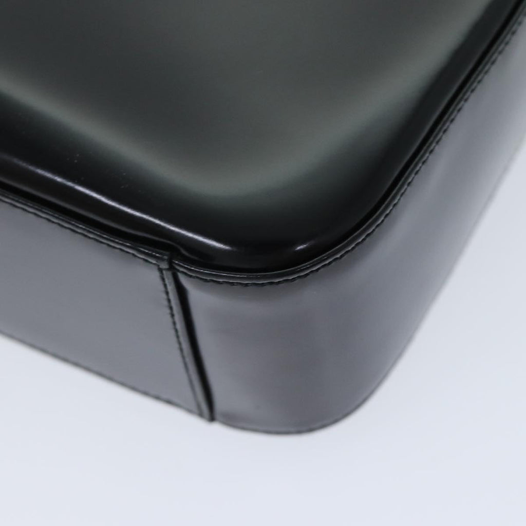 GUCCI Shoulder Bag Enamel Black 000 1013 0506 ep4698