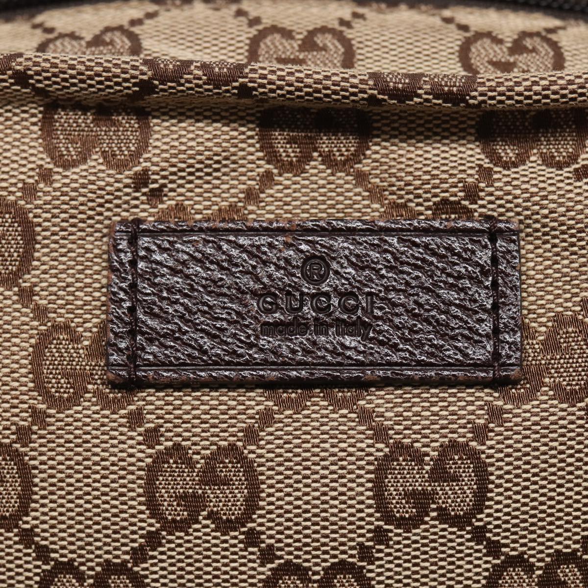 GUCCI GG Canvas Web Sherry Line Tote Bag Beige Green Red 155524 ep4699