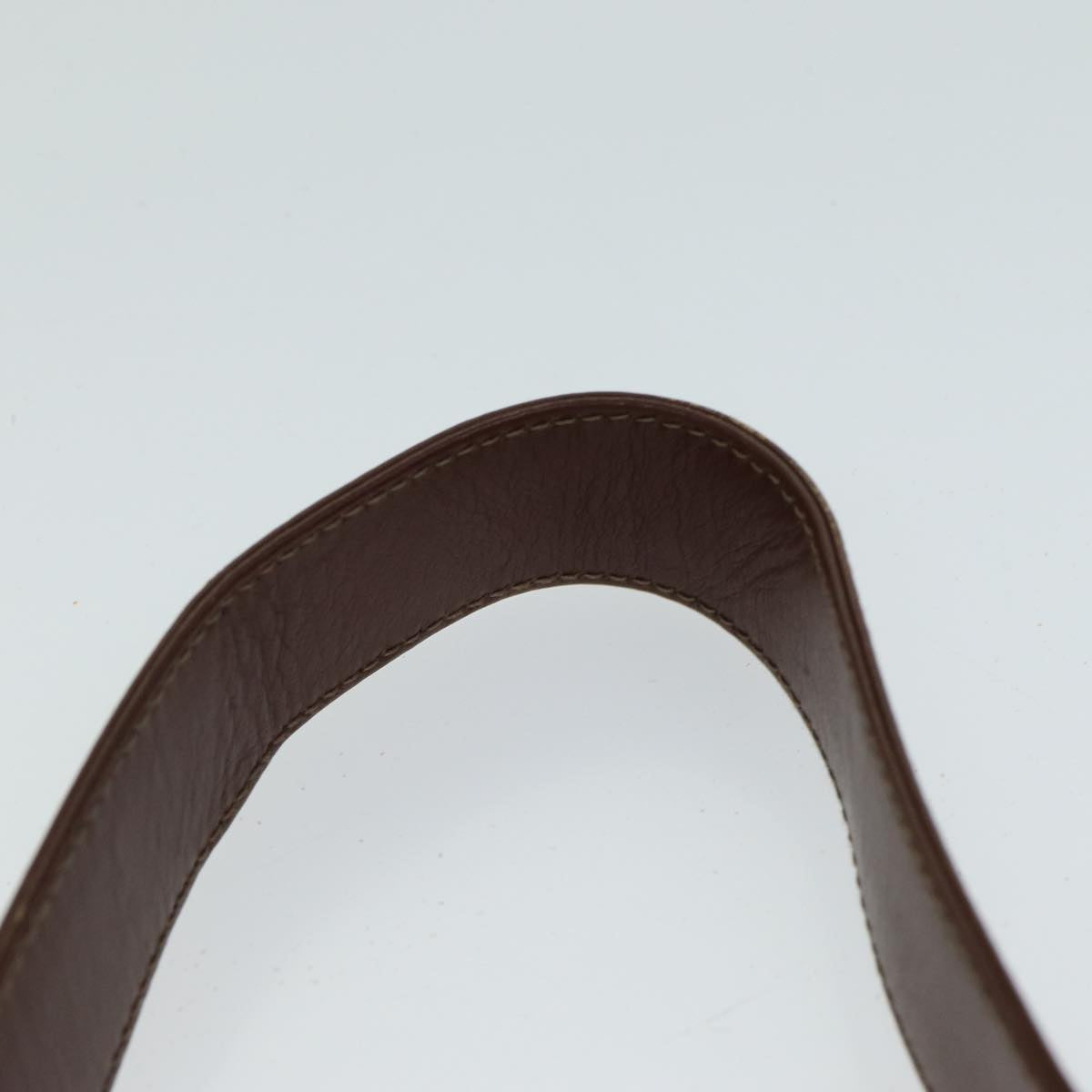GUCCI Shoulder Bag Canvas Leather Brown ep4702