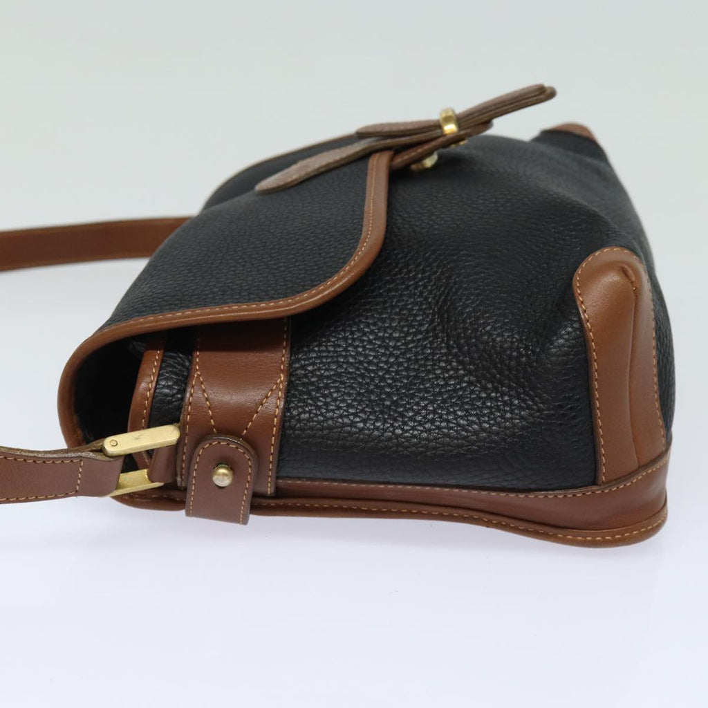 GUCCI Shoulder Bag Leather Black ep4707