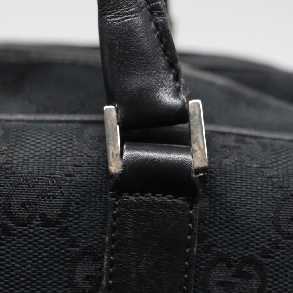 GUCCI GG Canvas Shoulder Bag Black 002 1115 ep4726