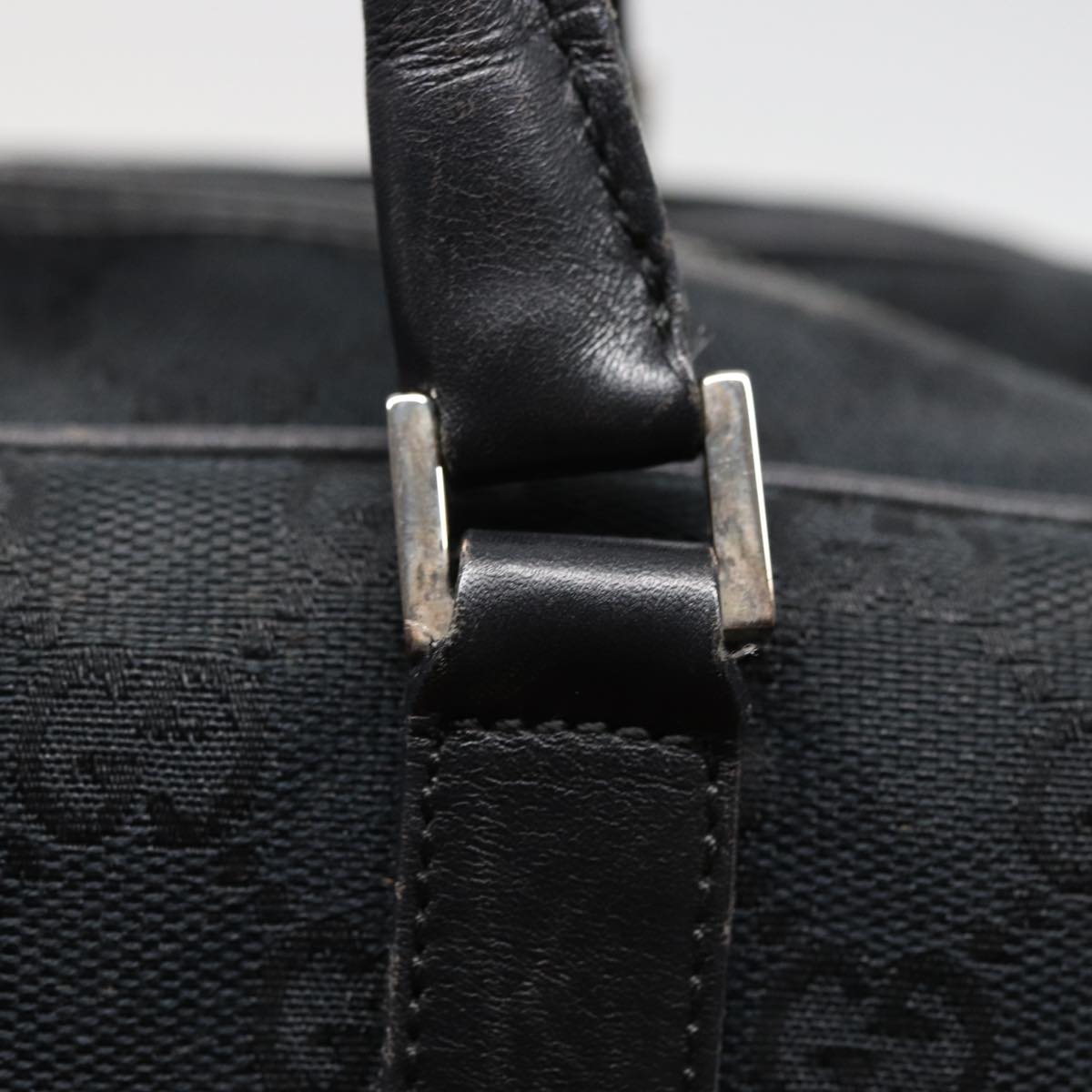 GUCCI GG Canvas Shoulder Bag Black 002 1115 ep4726