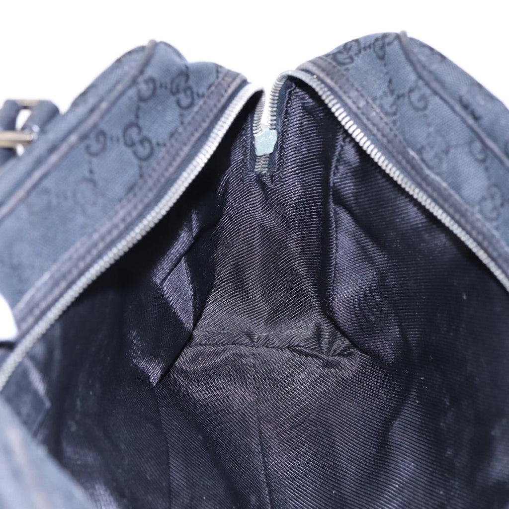 GUCCI GG Canvas Shoulder Bag Black 002 1115 ep4726