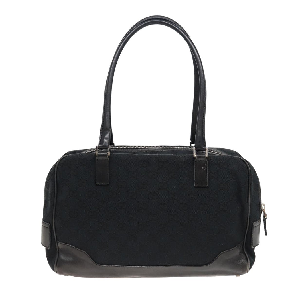 GUCCI GG Canvas Shoulder Bag Black 002 1115 ep4726