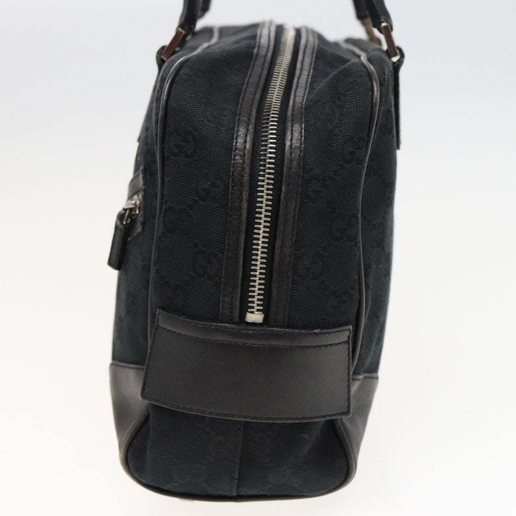 GUCCI GG Canvas Shoulder Bag Black 002 1115 ep4726