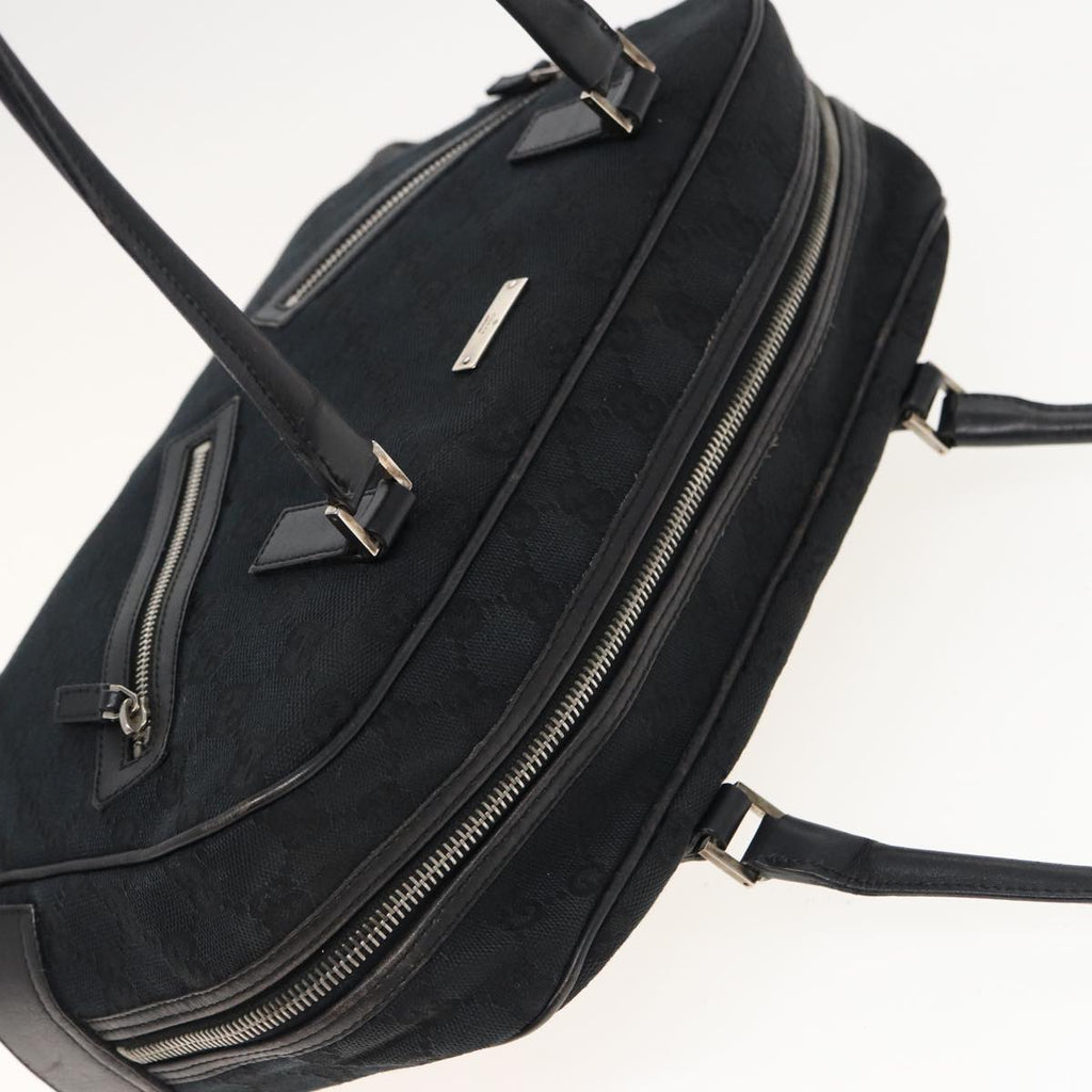 GUCCI GG Canvas Shoulder Bag Black 002 1115 ep4726