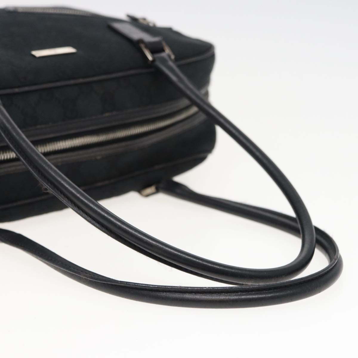 GUCCI GG Canvas Shoulder Bag Black 002 1115 ep4726