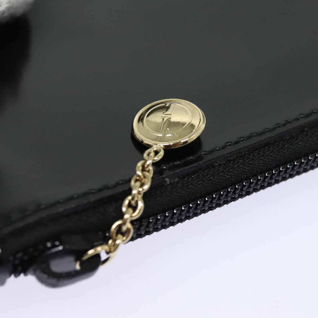 GUCCI Hand Bag Enamel Black 000 2058 ep4728