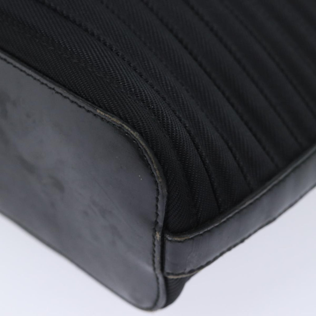 GUCCI Bamboo Hand Bag Nylon Black 002 1998 0352 ep4735
