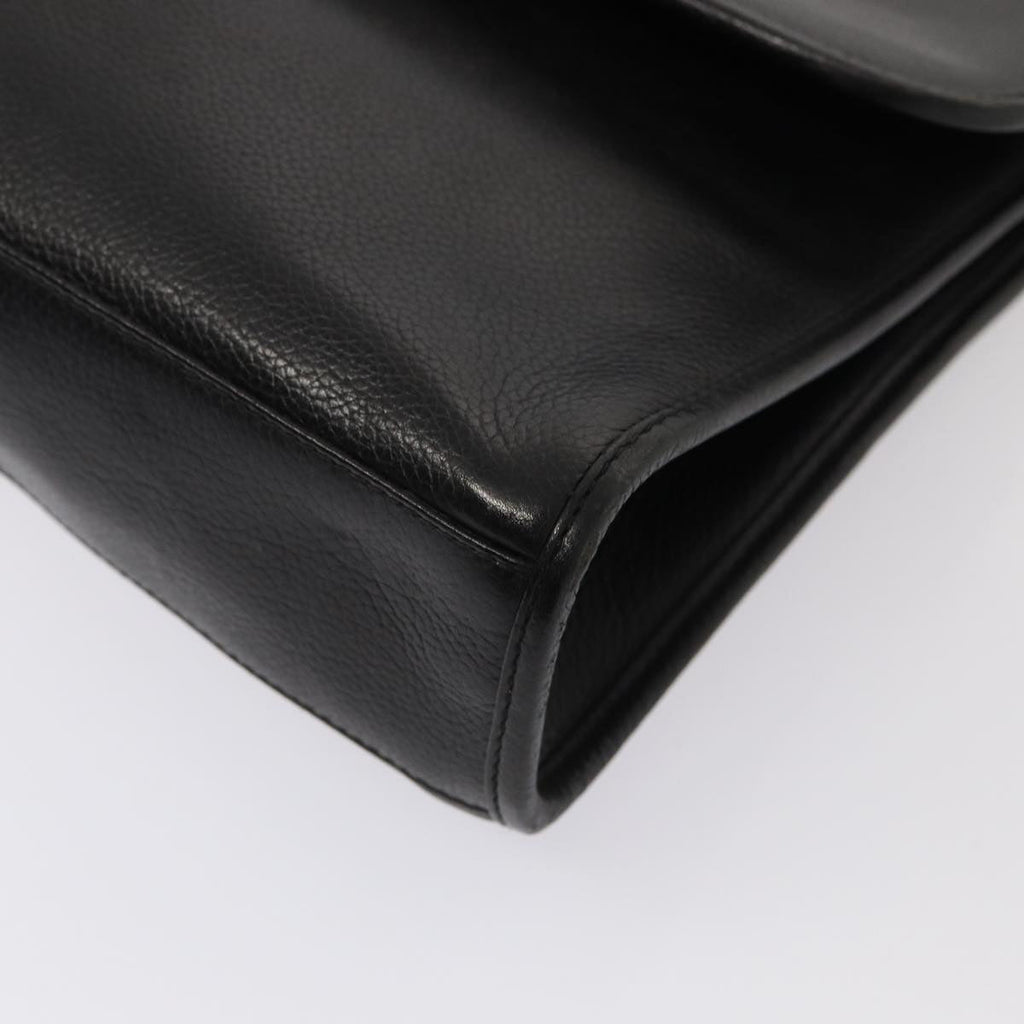 GUCCI Shoulder Bag Leather Black 004 86 0222 ep4739