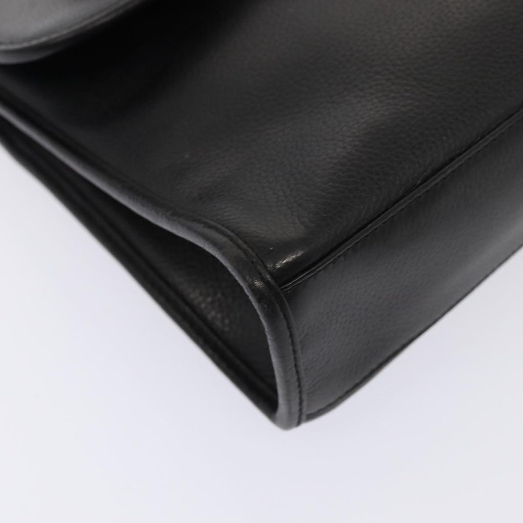 GUCCI Shoulder Bag Leather Black 004 86 0222 ep4739