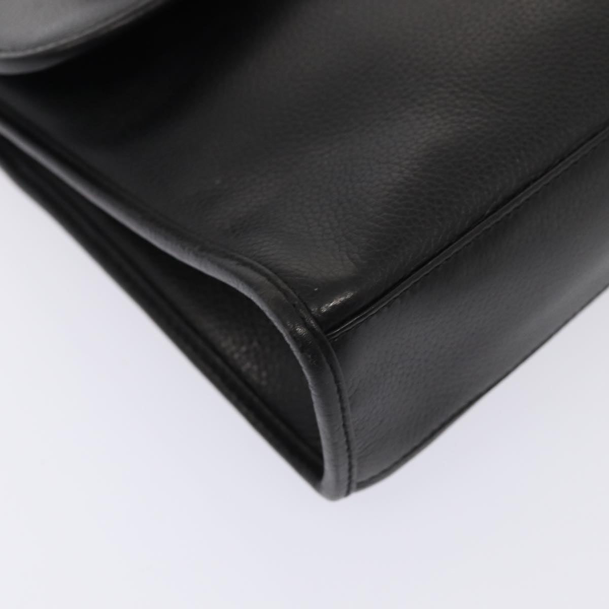 GUCCI Shoulder Bag Leather Black 004 86 0222 ep4739