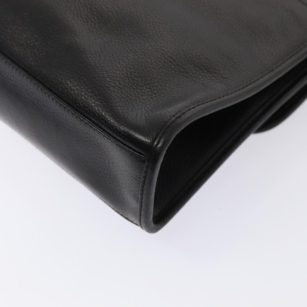 GUCCI Shoulder Bag Leather Black 004 86 0222 ep4739