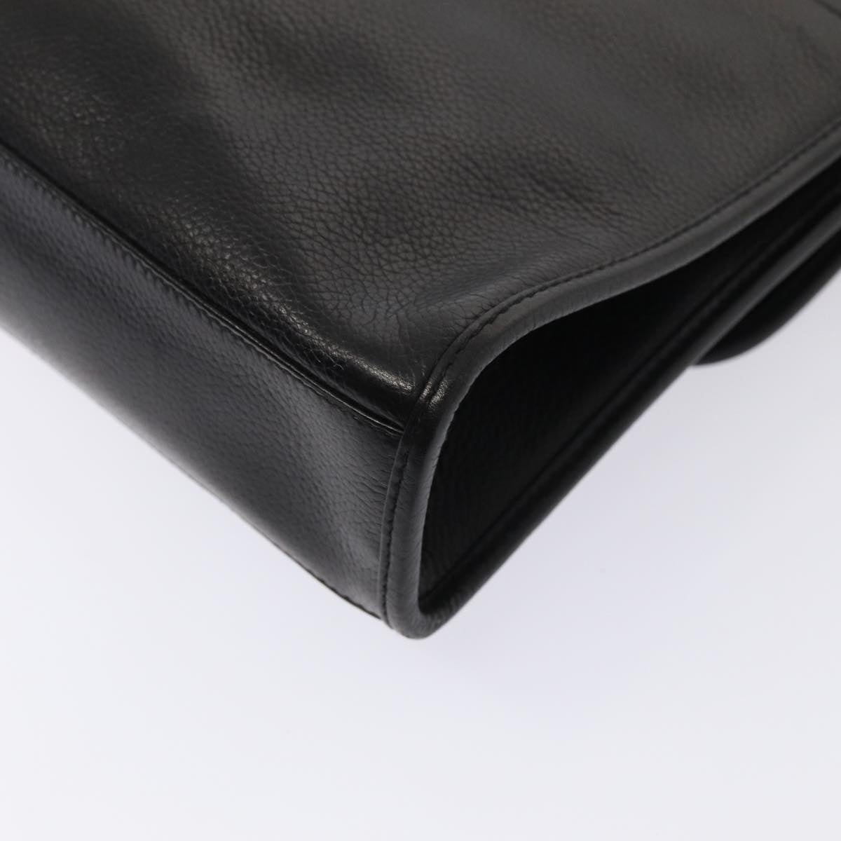 GUCCI Shoulder Bag Leather Black 004 86 0222 ep4739