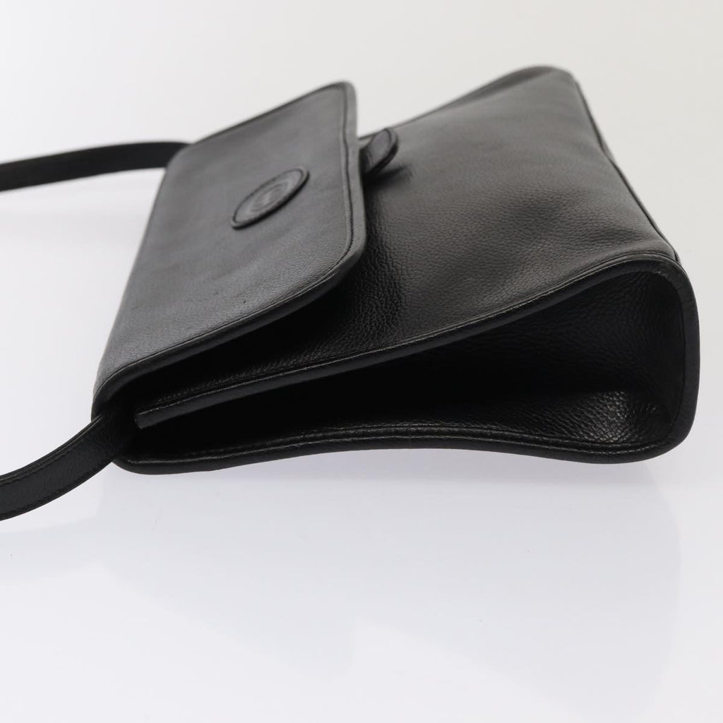 GUCCI Shoulder Bag Leather Black 004 86 0222 ep4739