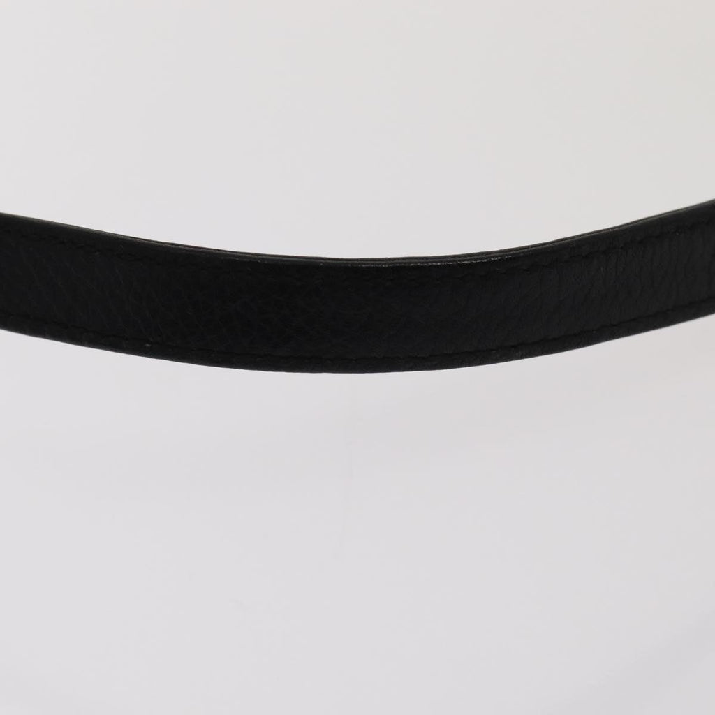 GUCCI Shoulder Bag Leather Black 004 86 0222 ep4739