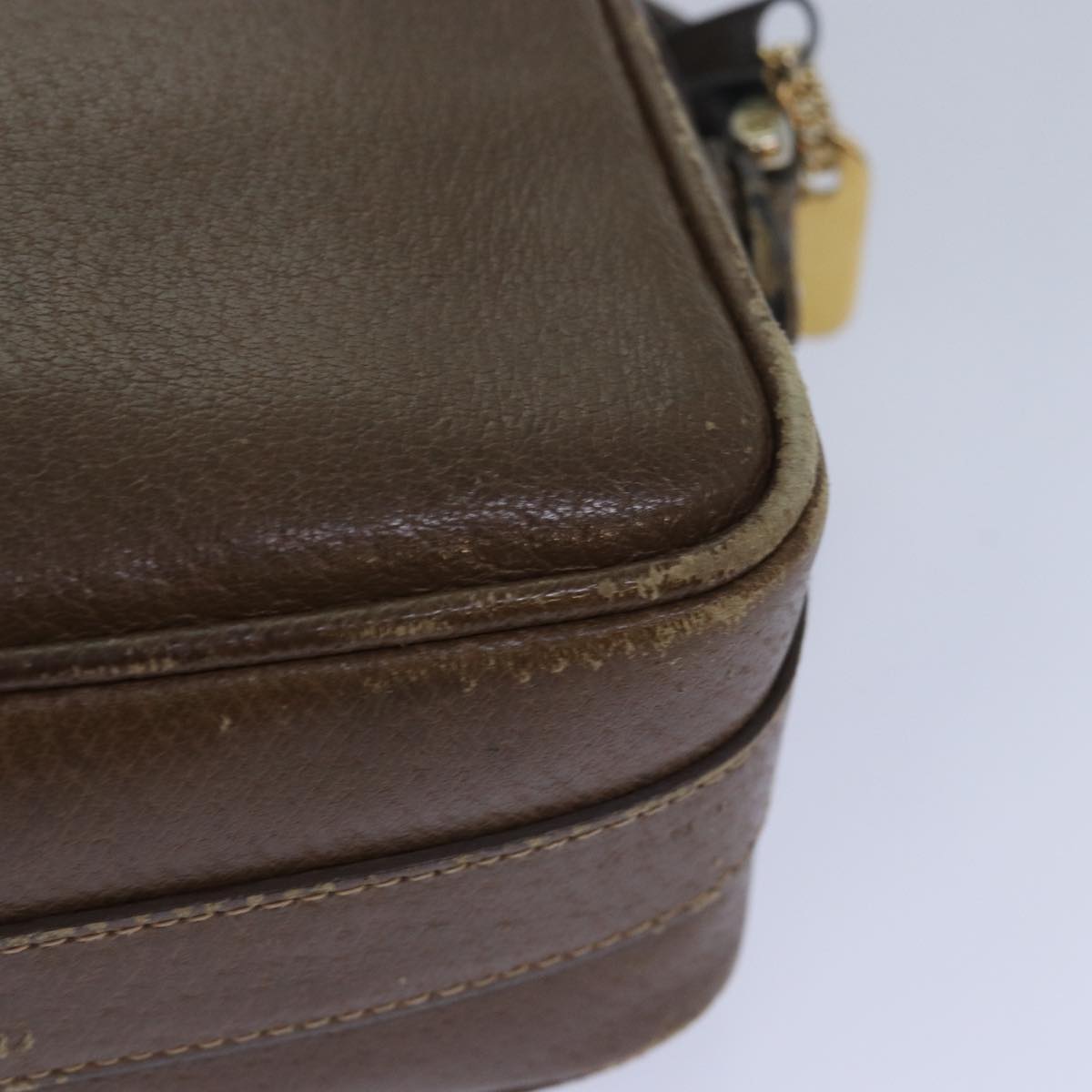 GUCCI Shoulder Bag Leather Brown 001 1051 1231 ep4753