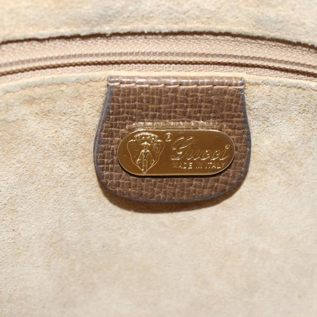 GUCCI Shoulder Bag Leather Brown 001 1051 1231 ep4753
