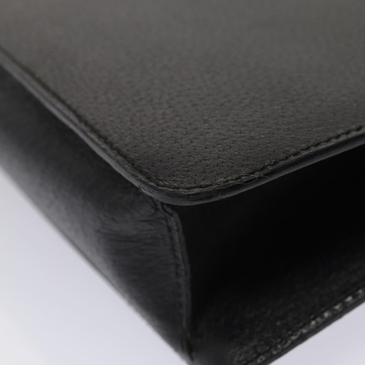 GUCCI Business Bag Leather 2way Black ep4781
