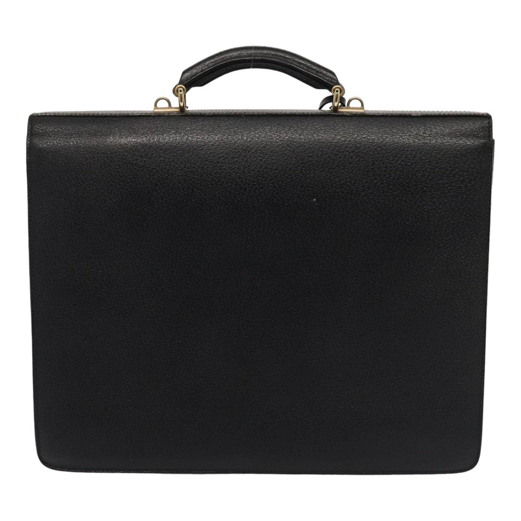 GUCCI Business Bag Leather 2way Black ep4781